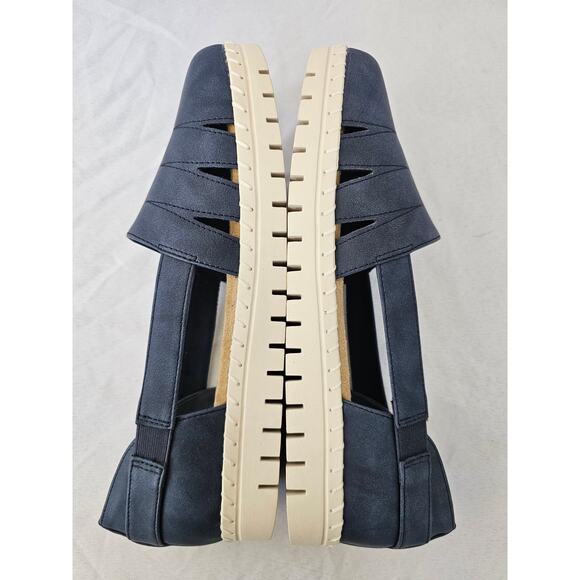 Easy Street Women's Bugsy Comfort Slip-on Flats Shoes Navy Size 9M NWT - Picture 7 of 8
